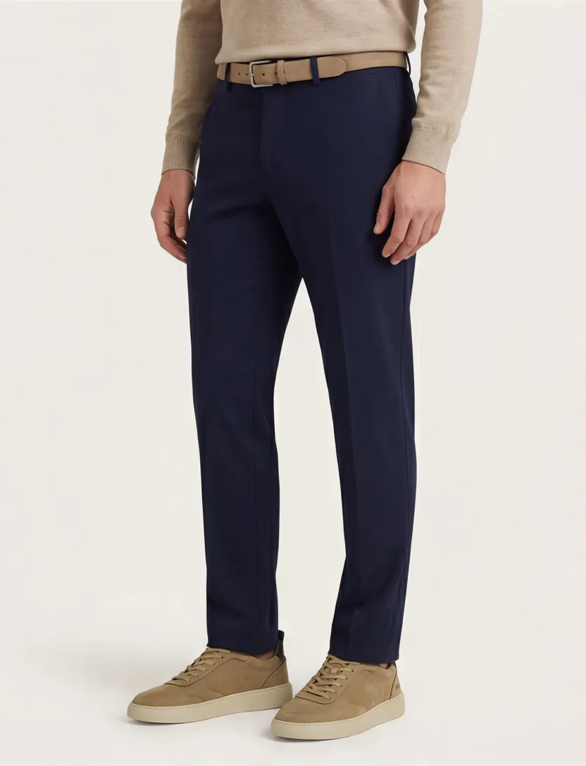 Born with Appetite das Pants Marine donkerblauw chino