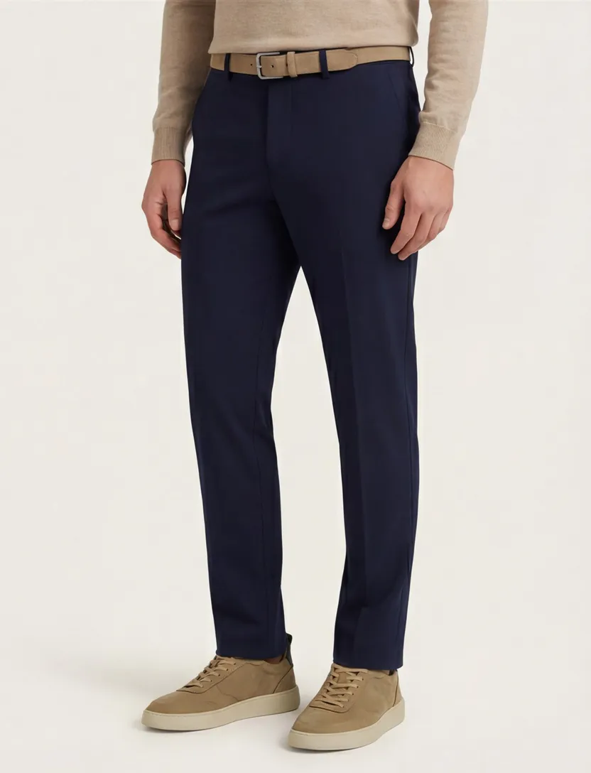 Born with Appetite das Pants Marine donkerblauw chino