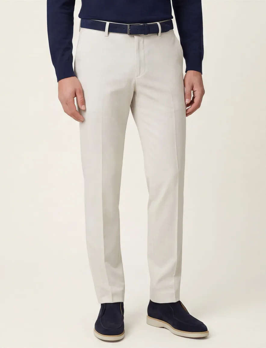 Born with appetite pantalon grijs effen polyamide