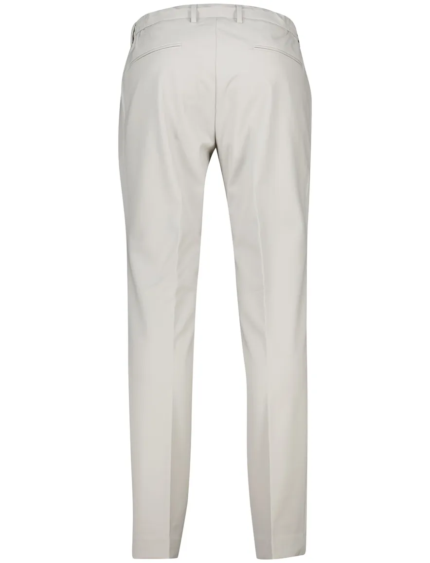 Born with appetite pantalon grijs effen polyamide