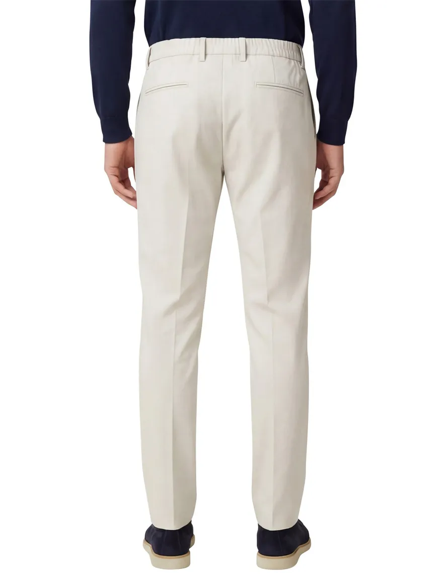 Born with appetite pantalon grijs effen polyamide