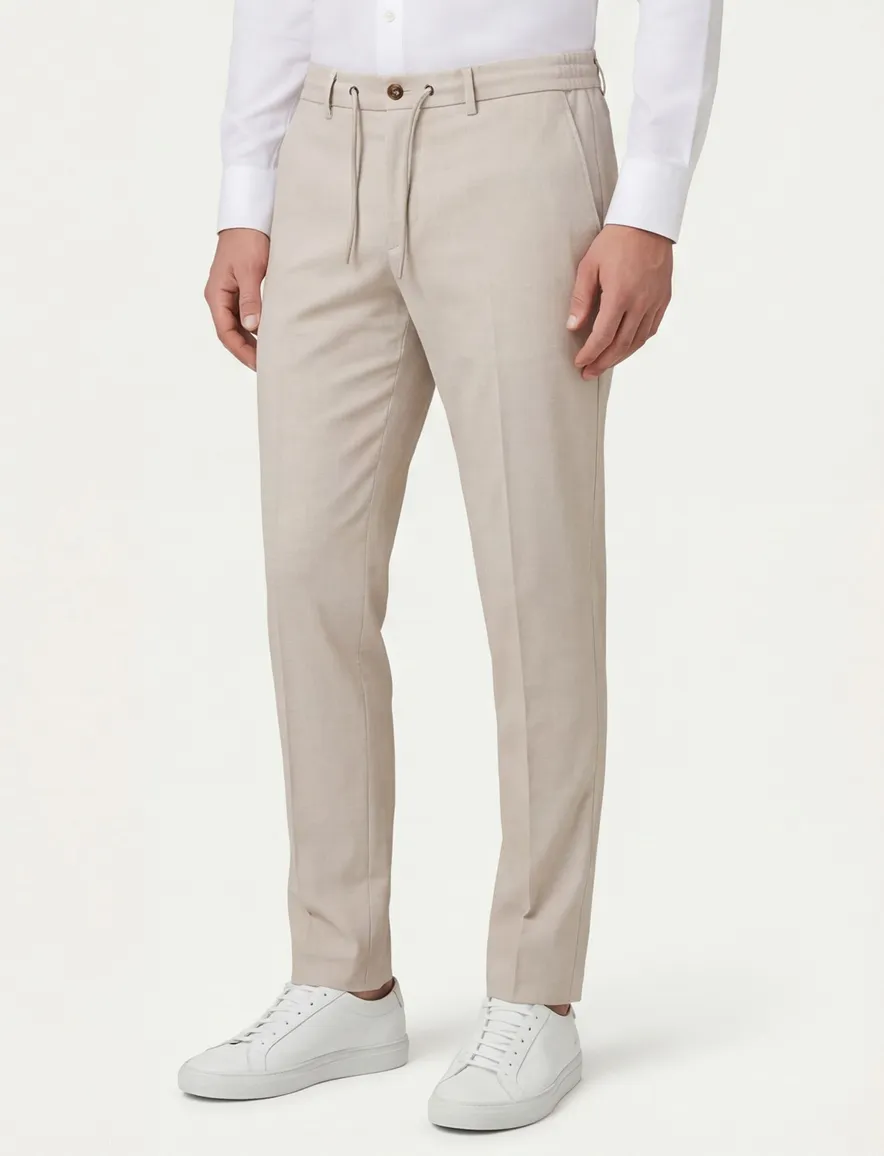 Born With Appetite Das Jersey Pants beige