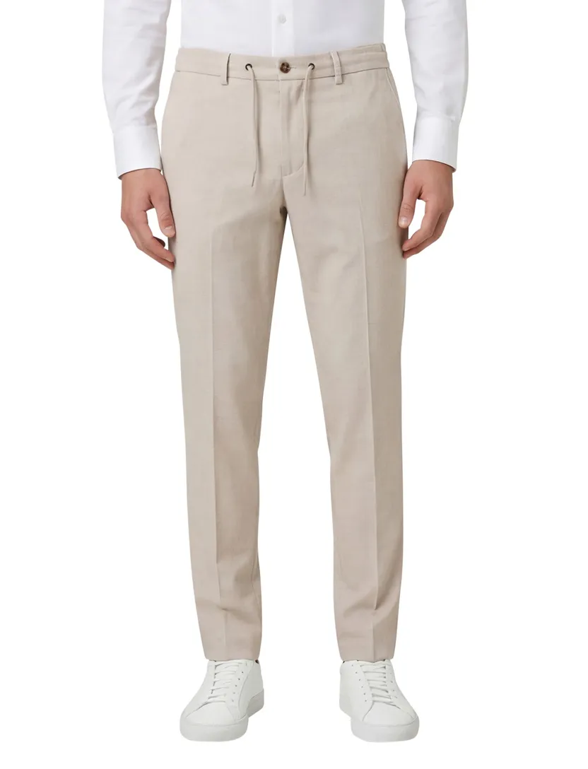 Born With Appetite Das Jersey Pants beige gemêleerd