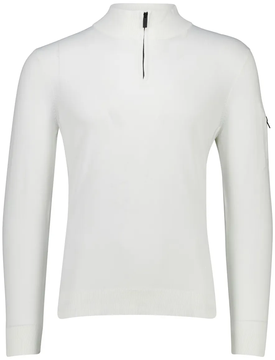Born with Appetite race trui half zip wit