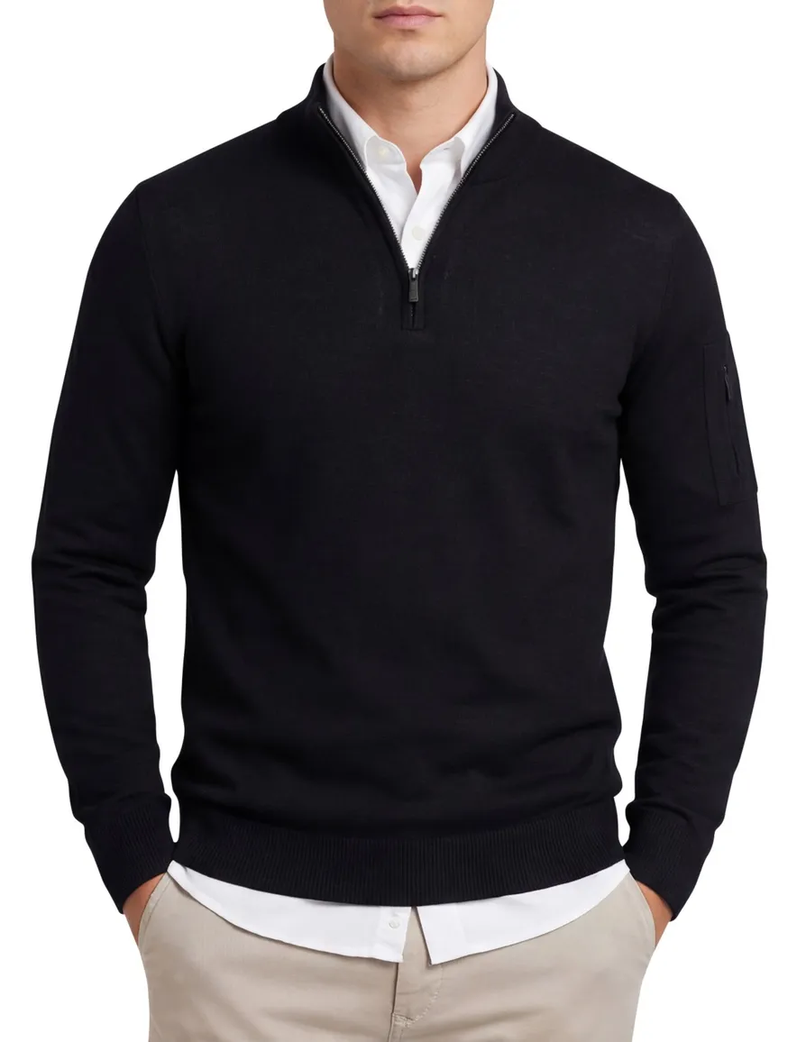 Born with Appetite Race pullover zwart
