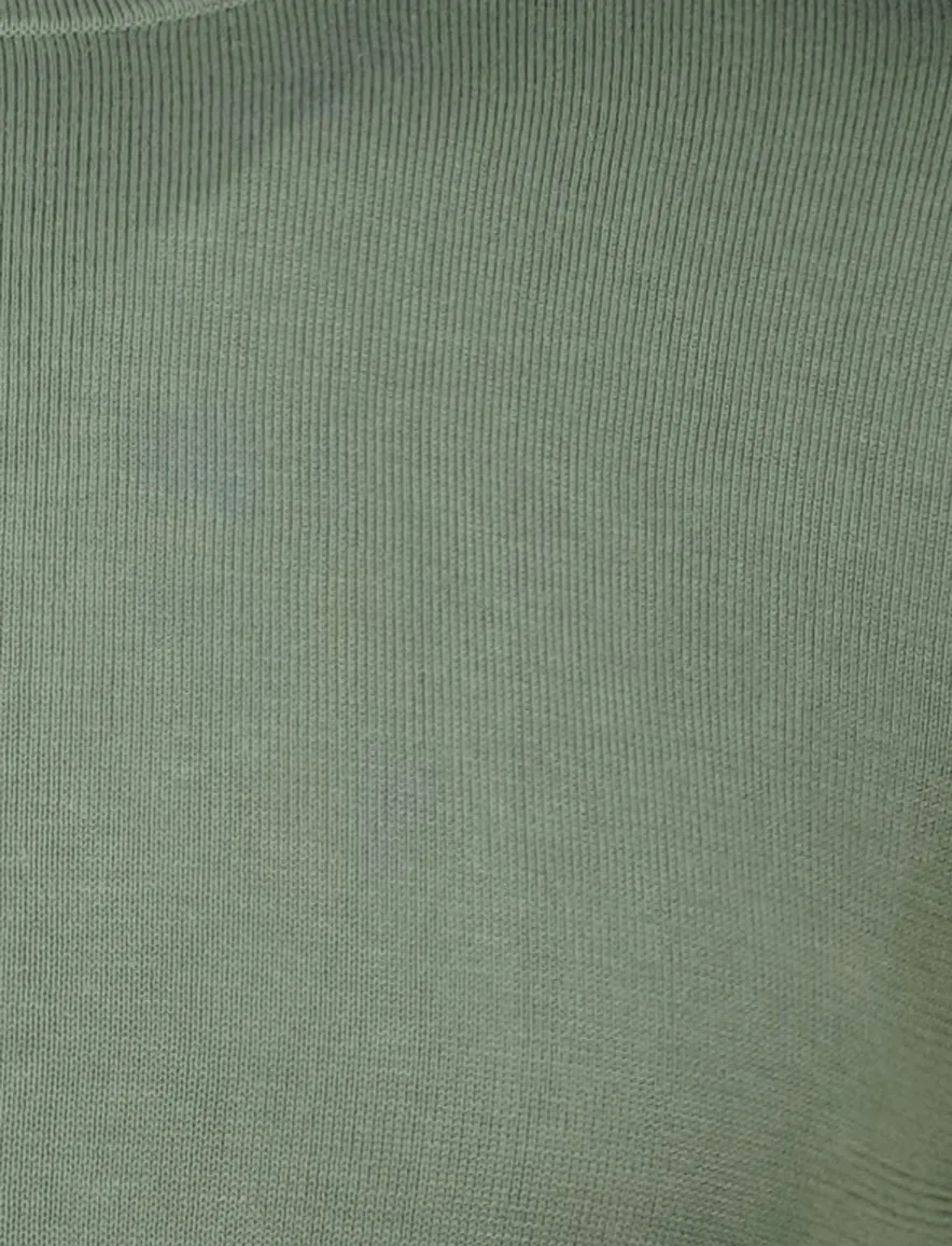 Born with appetite lenny knitted t-shirt groen