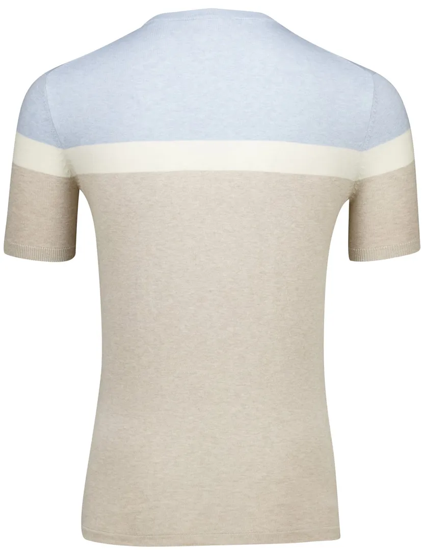 Born with Appetite blauw beige normale fit streep