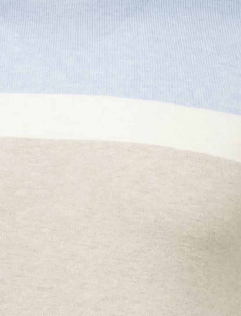 Born with Appetite blauw beige normale fit streep