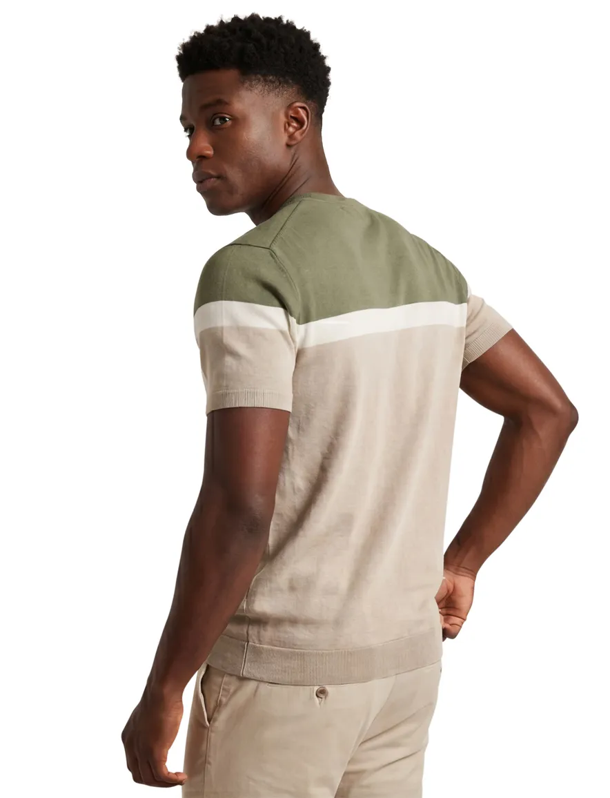 Born With Appetite River Knitted T-shirt Groen