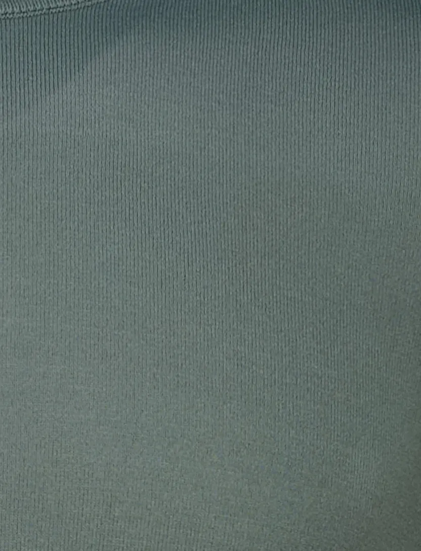 Born with appetite wake t-shirt groen effen viscose