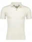 Born with appetite knitted polo creme katoen 3-knoops