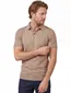 Born with appetite polo wolf knitted bruin effen