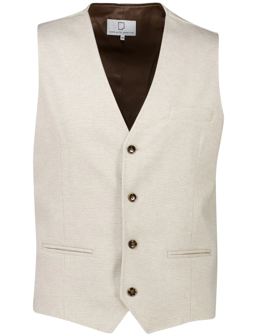 Born with Appetite Kris gilet beige