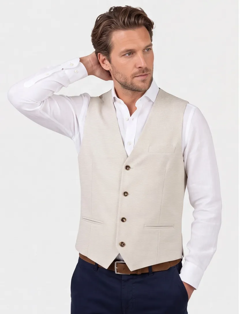 Born with Appetite Kris gilet beige