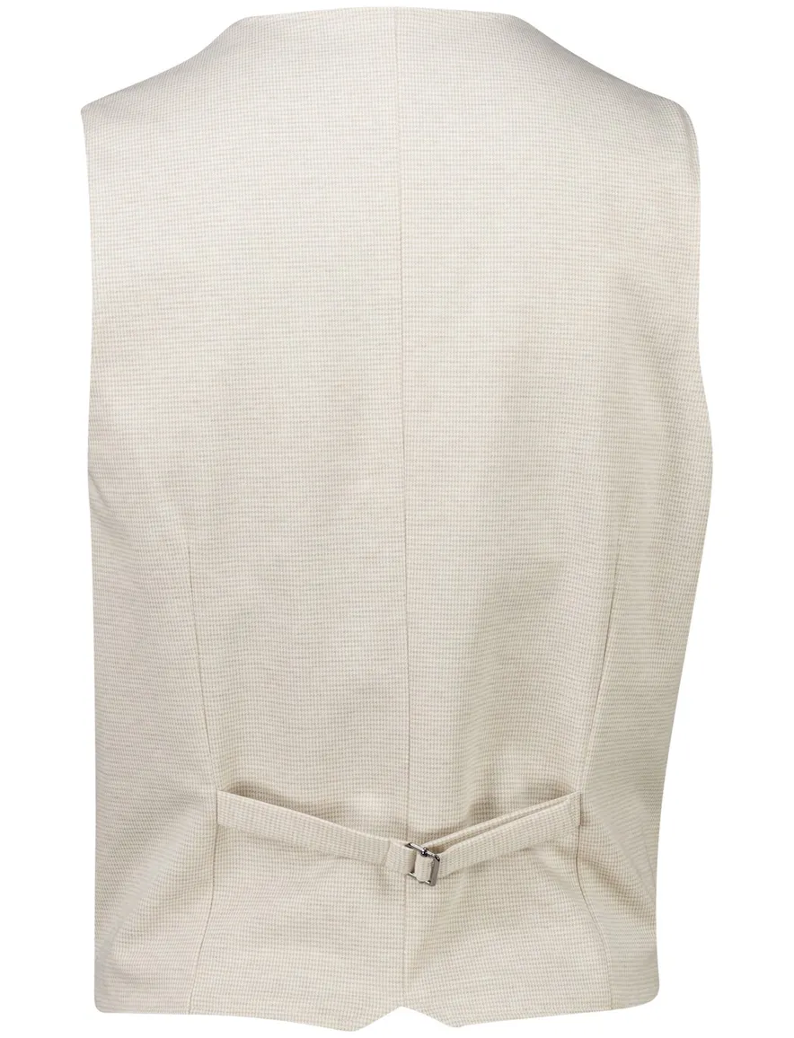 Born with Appetite Kris gilet beige effen