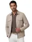 Born With Appetite overshirt met rits beige