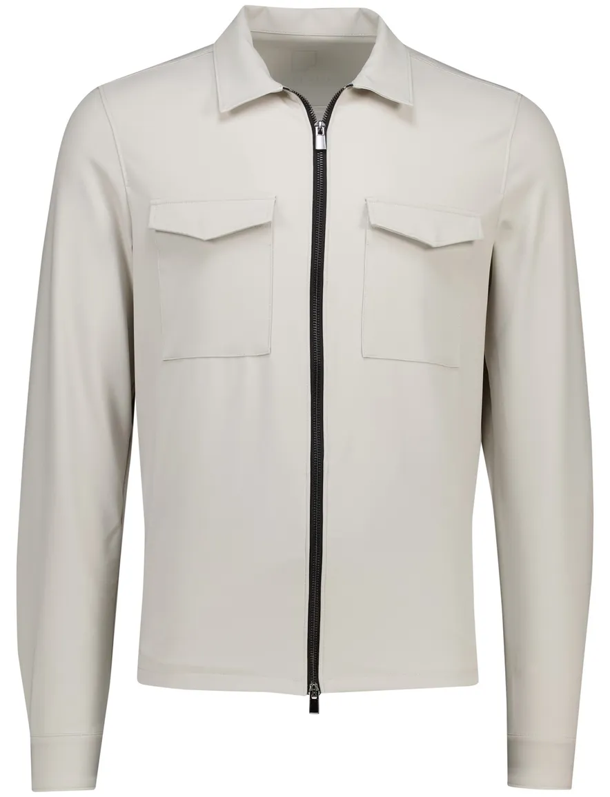 Born with Appetite overshirt beige