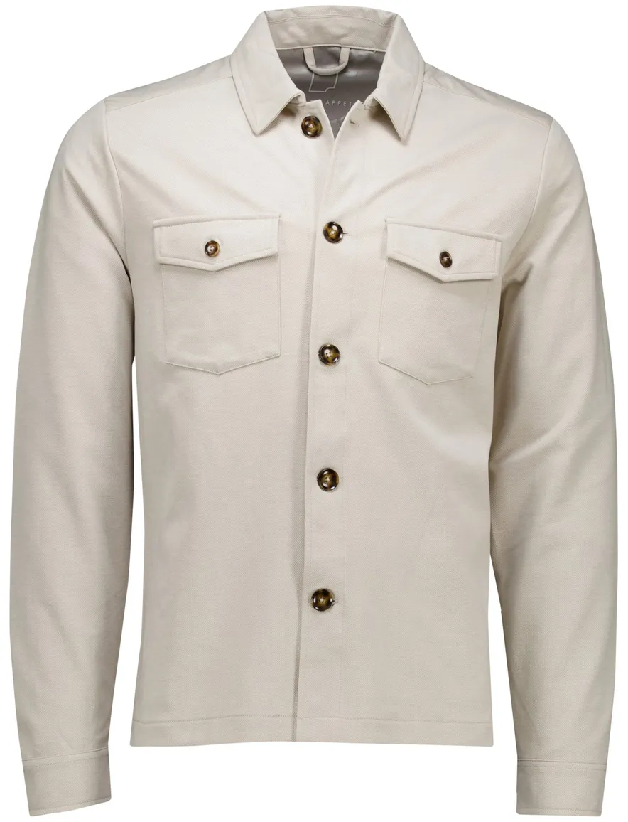 Born With Appetite Overshirt beige