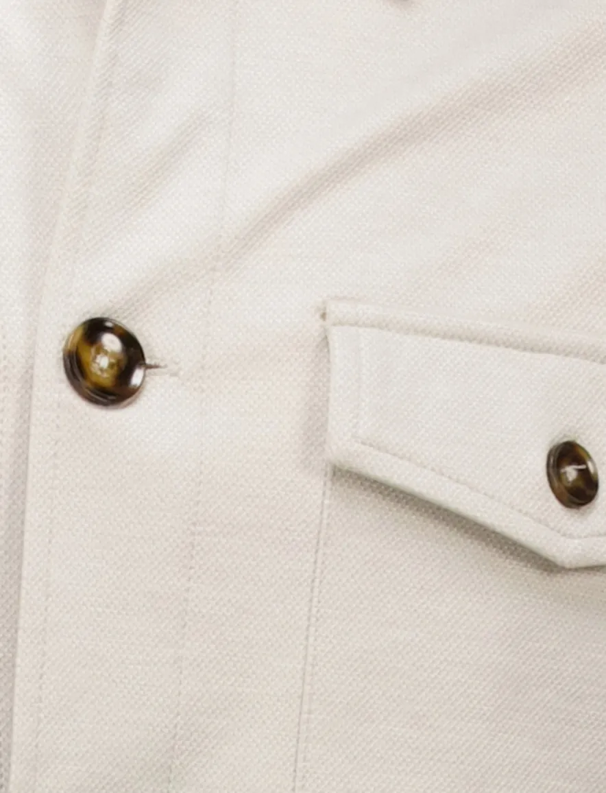 Born With Appetite Overshirt beige