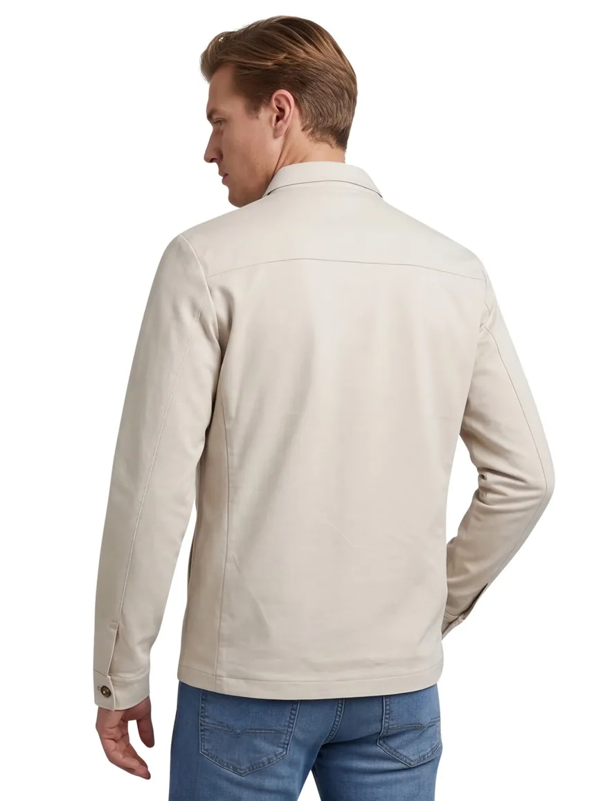 Born With Appetite Overshirt Dustin beige