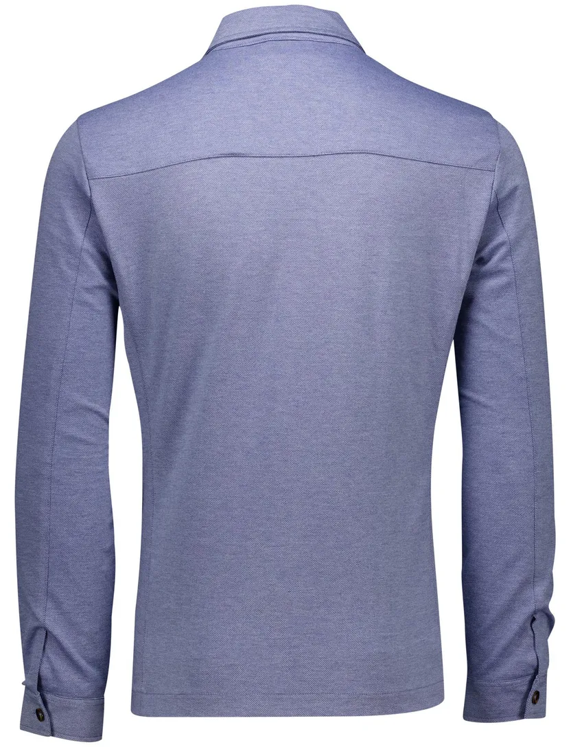 Born With Appetite Dustin shirtjacket blauw normale fit