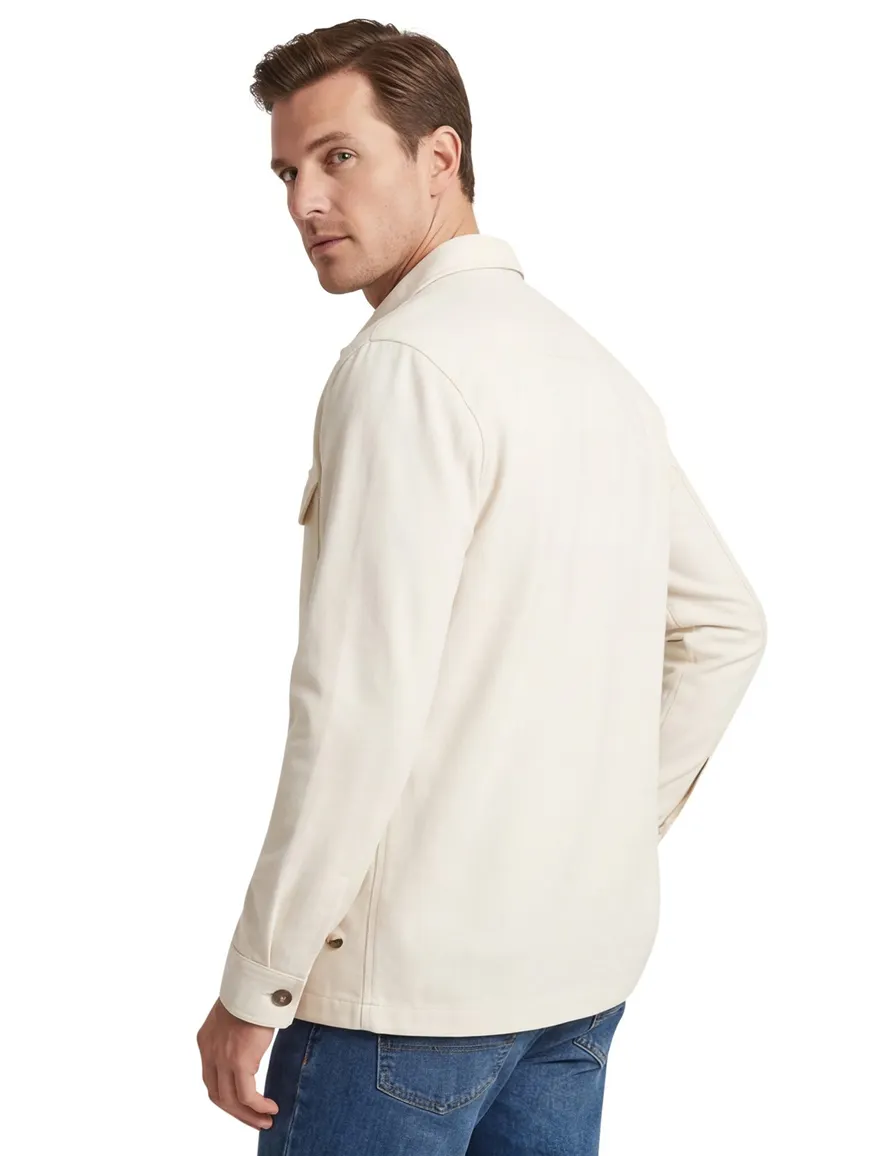 Born with Appetite Owen shirtjacket creme
