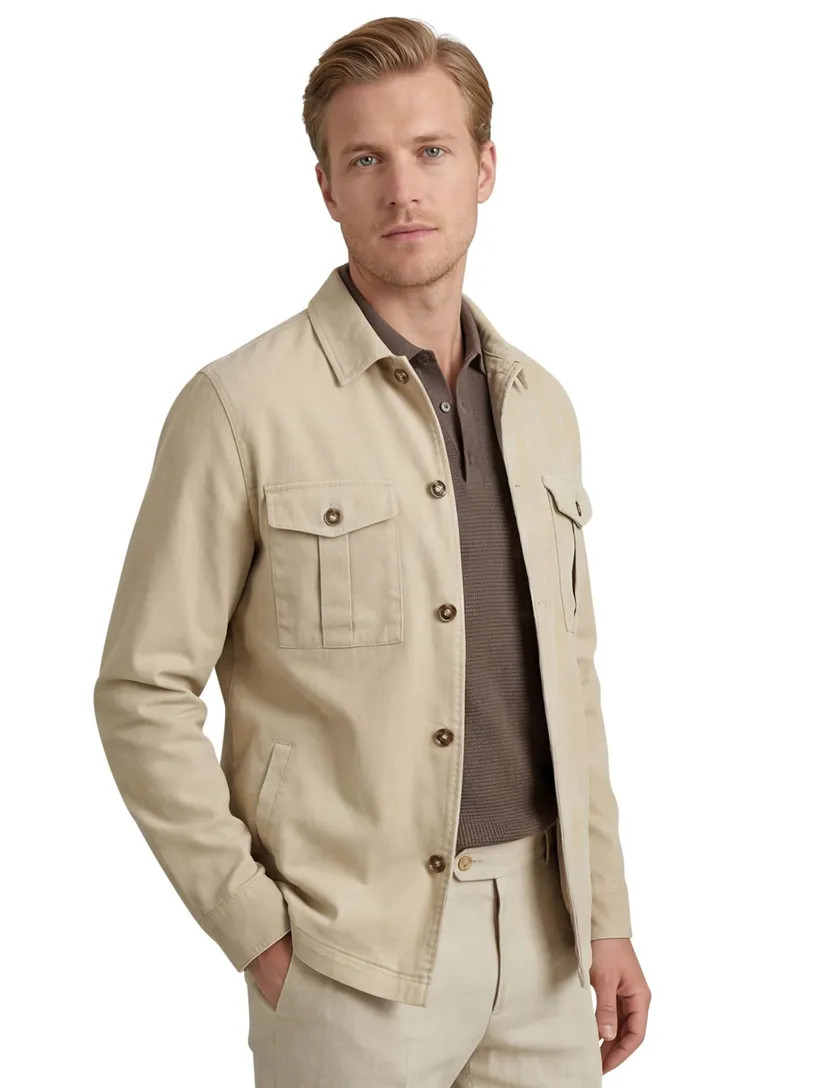 Owen Born With Appetite Overshirt beige