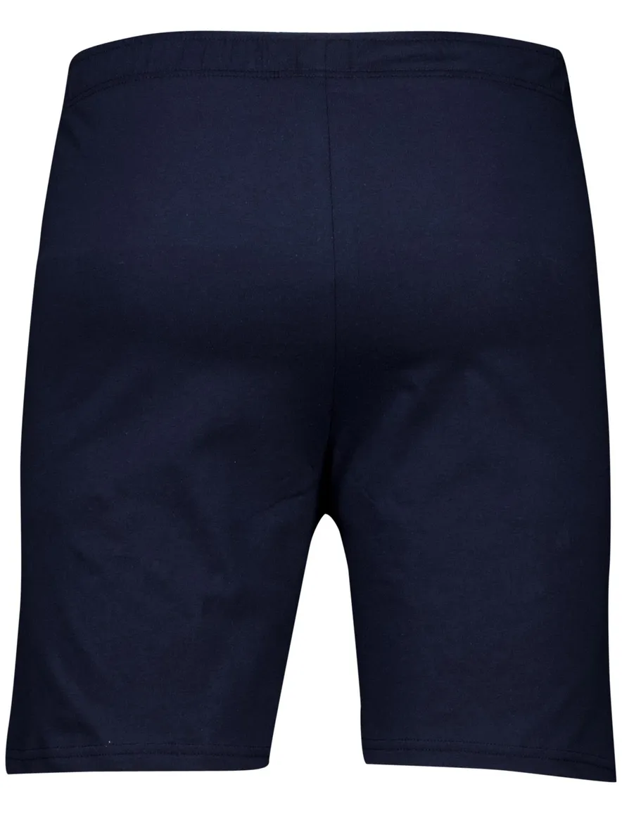 Schiesser shortama rood zwart comfort fit