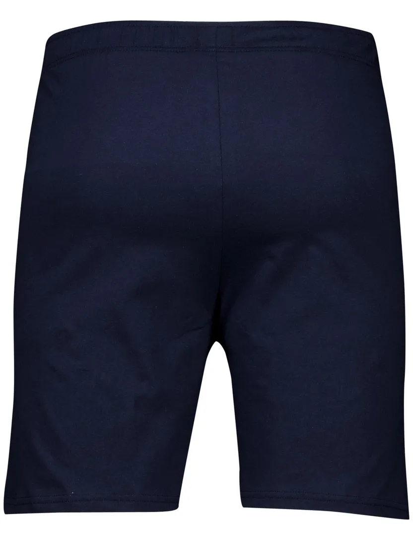 Schiesser shortama rood zwart katoen