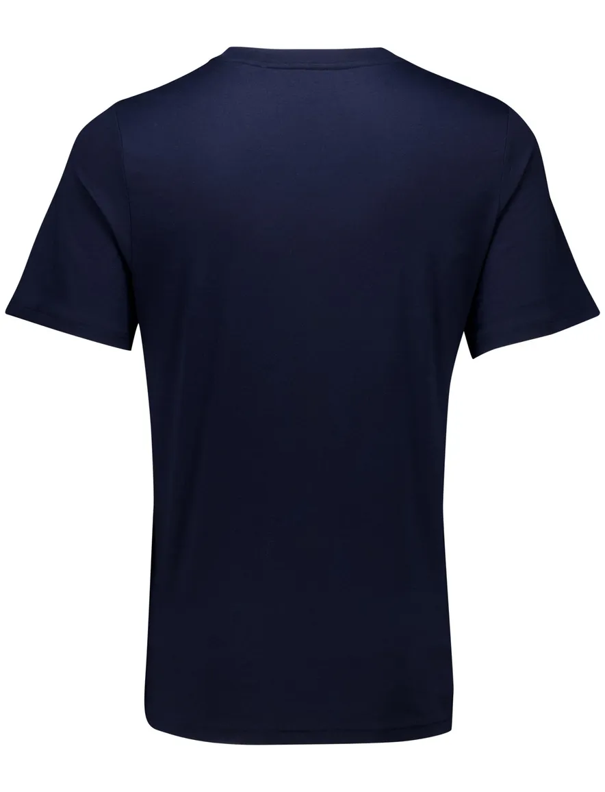 Schiesser single jersey pyjama short donkerblauw