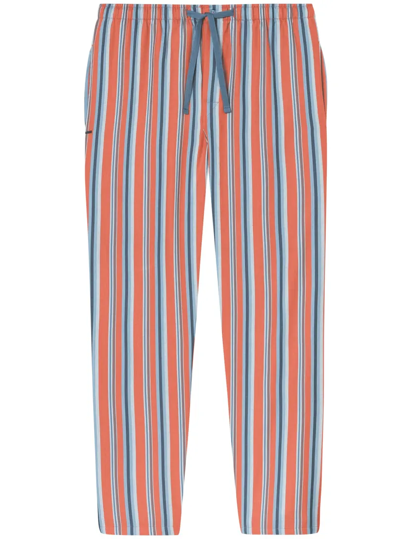 Schiesser pyjamabroek gestreept lang rood