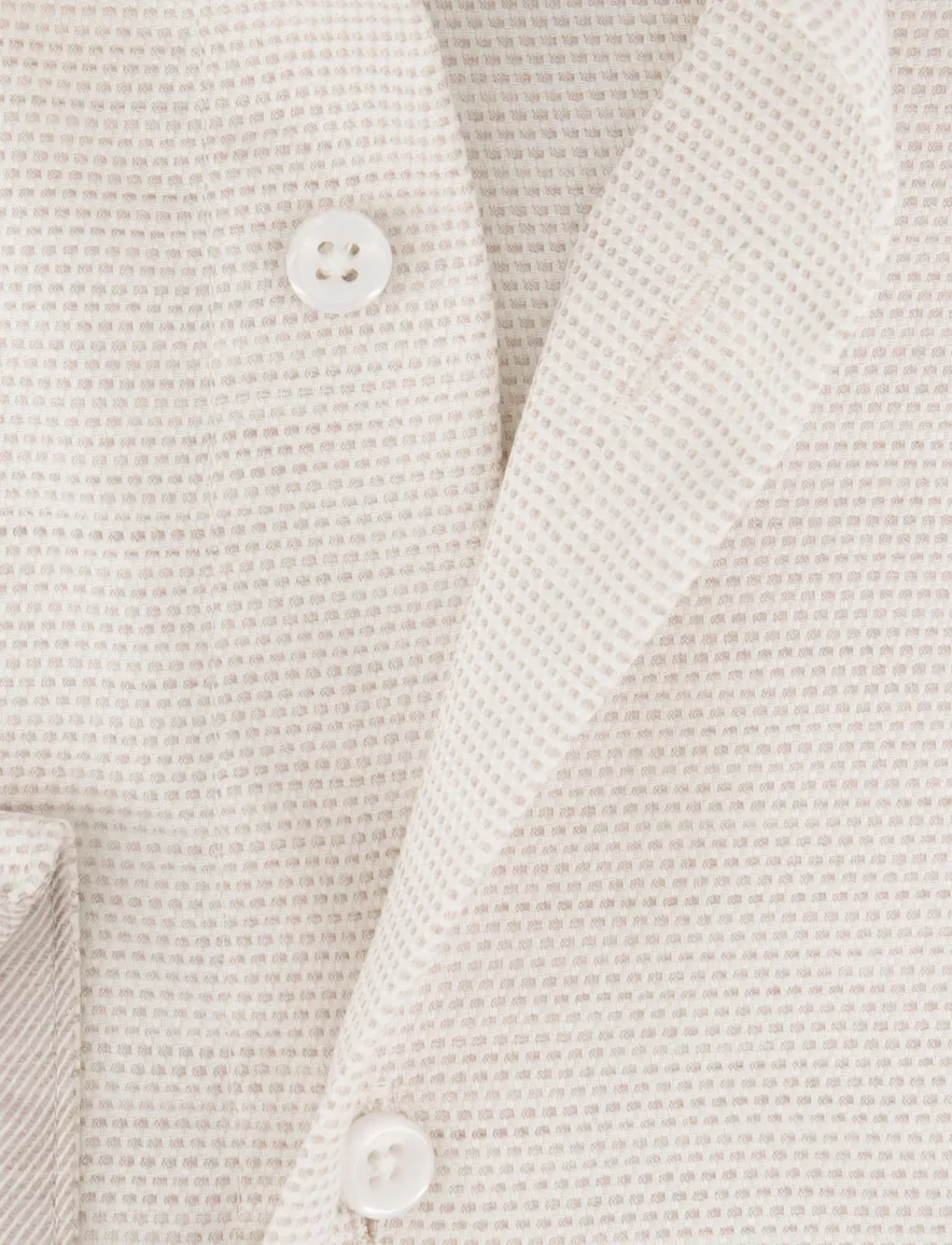 Cavallaro Triveno beige extra lange mouwen gemêleerd