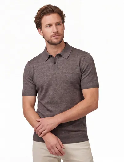 Cavallaro Cavallaro Castro Polo bruin gebreid