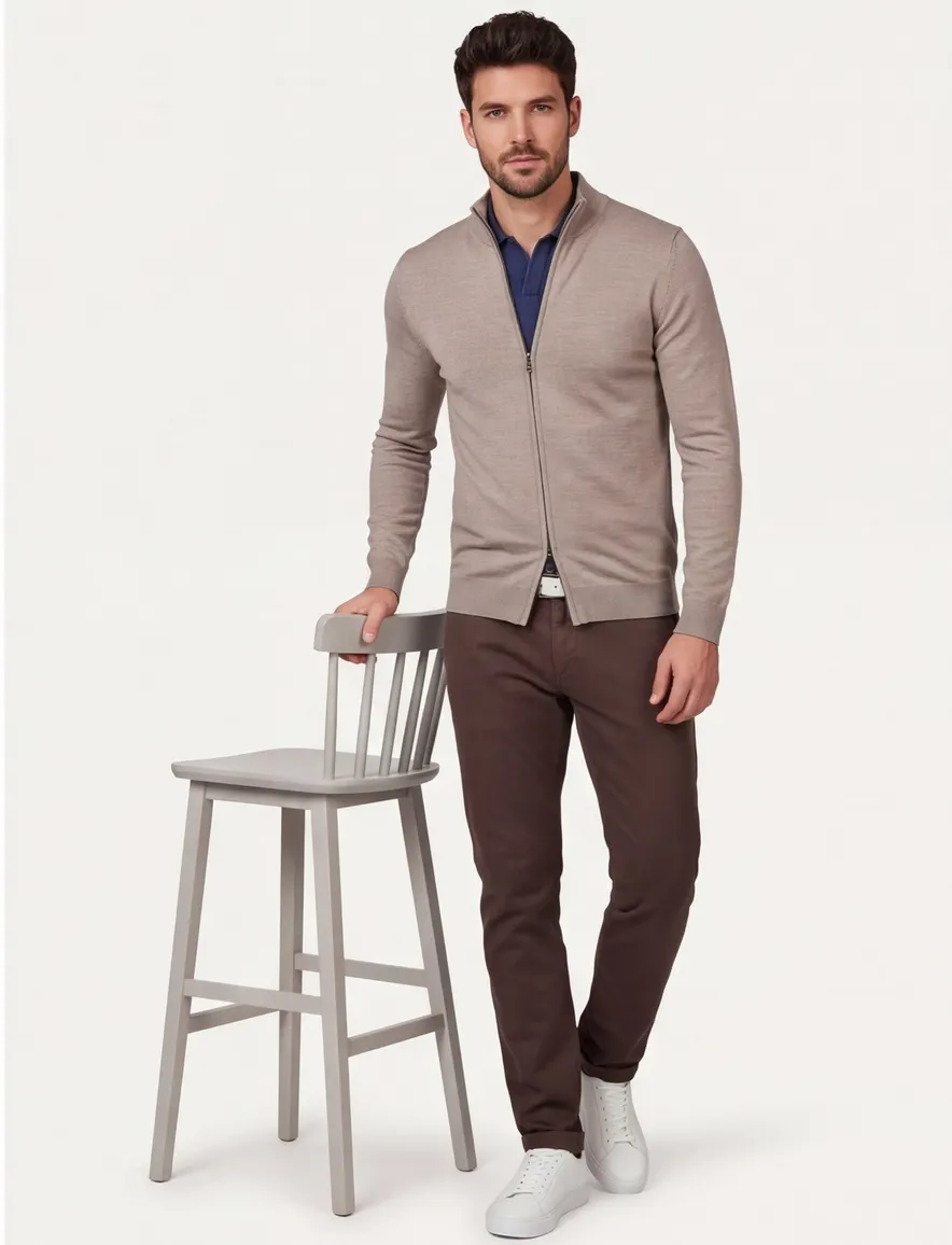 vest bruin Cavallaro Napoli