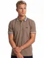 BOSS Green Paddy poloshirt bruin katoen