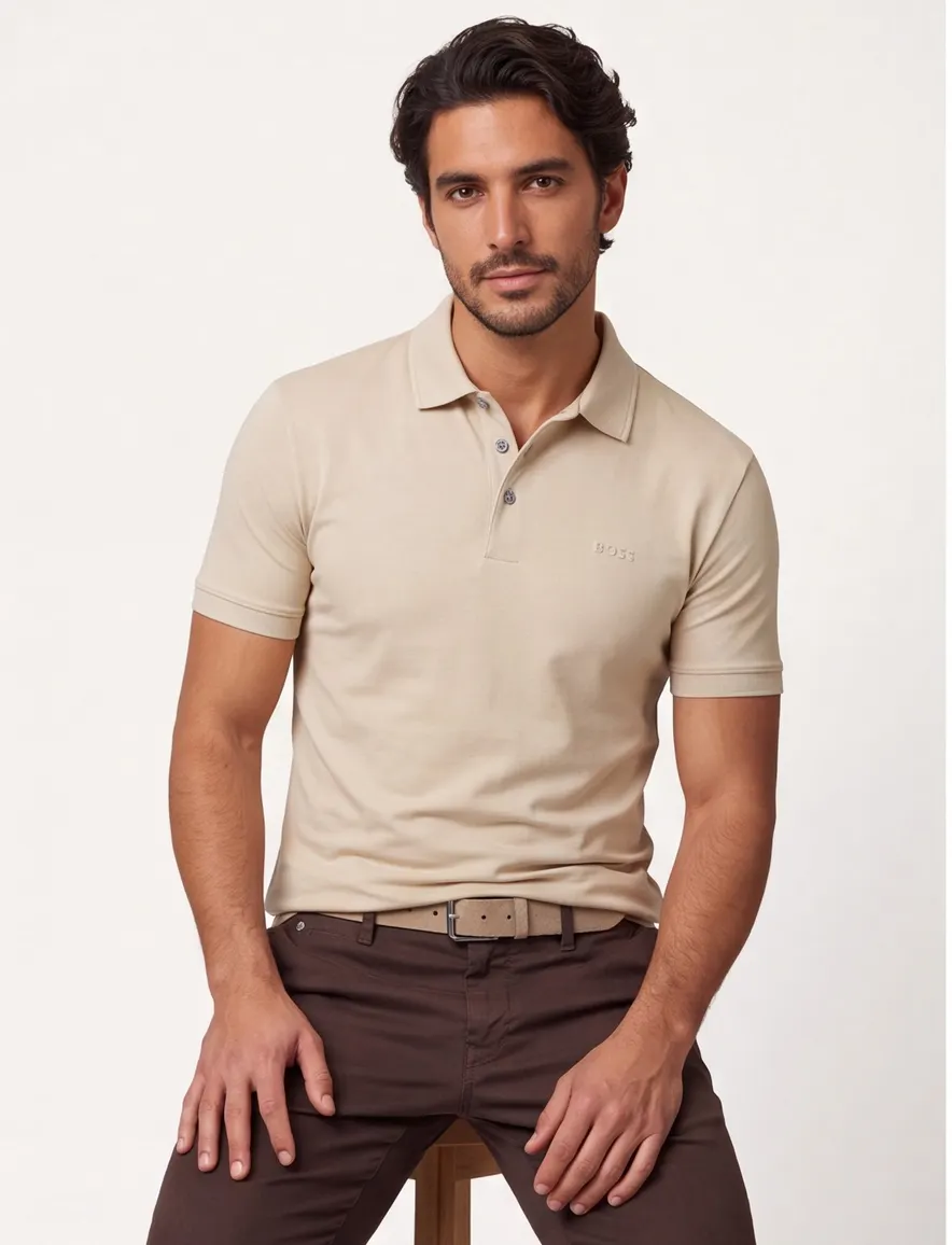 Boss Black Palosh polo beige