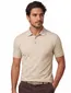 Boss Black Palosh polo beige effen korte mouw