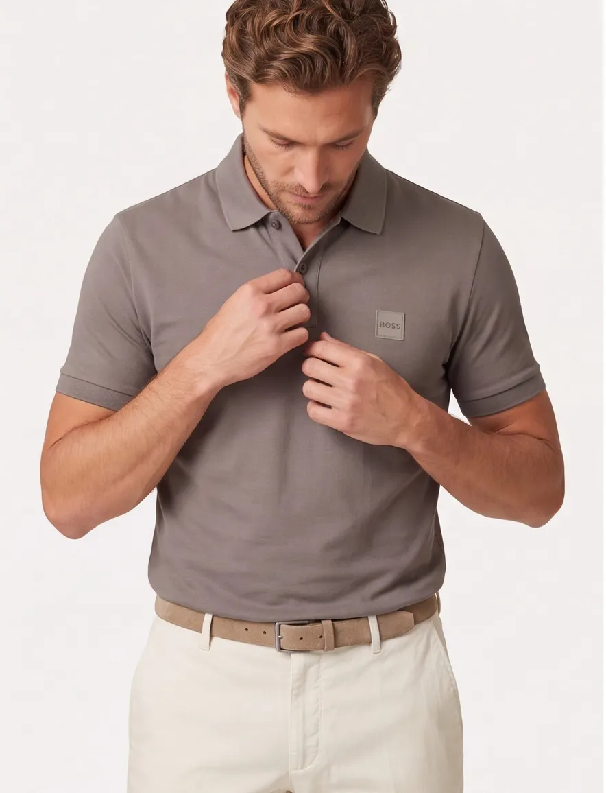 Boss Orange Passenger polo bruin