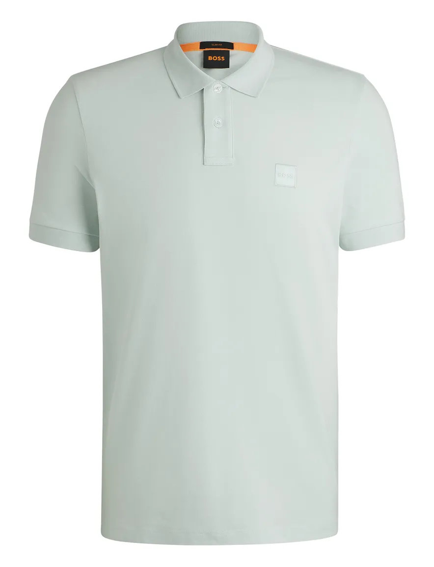 BOSS Orange poloshirt groen Passenger