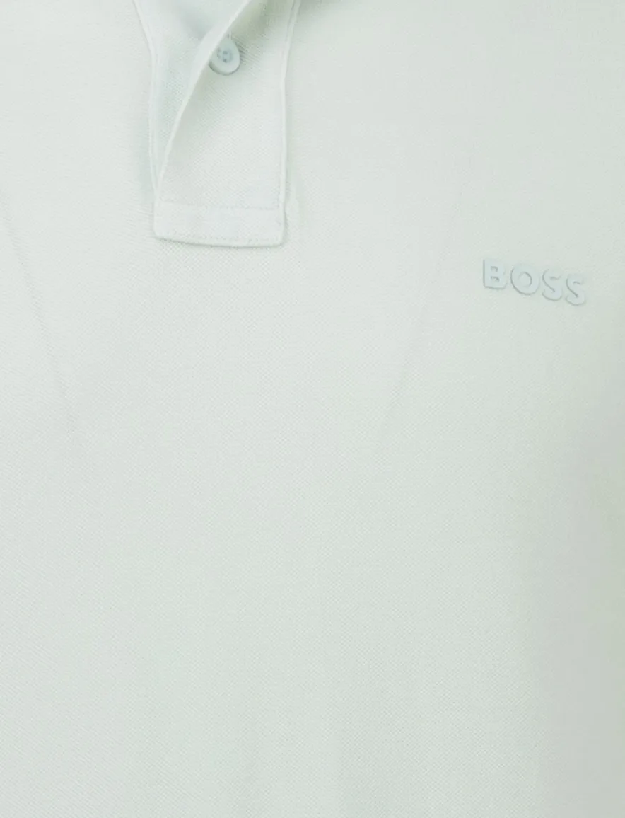 Boss Orange blauw katoen effen
