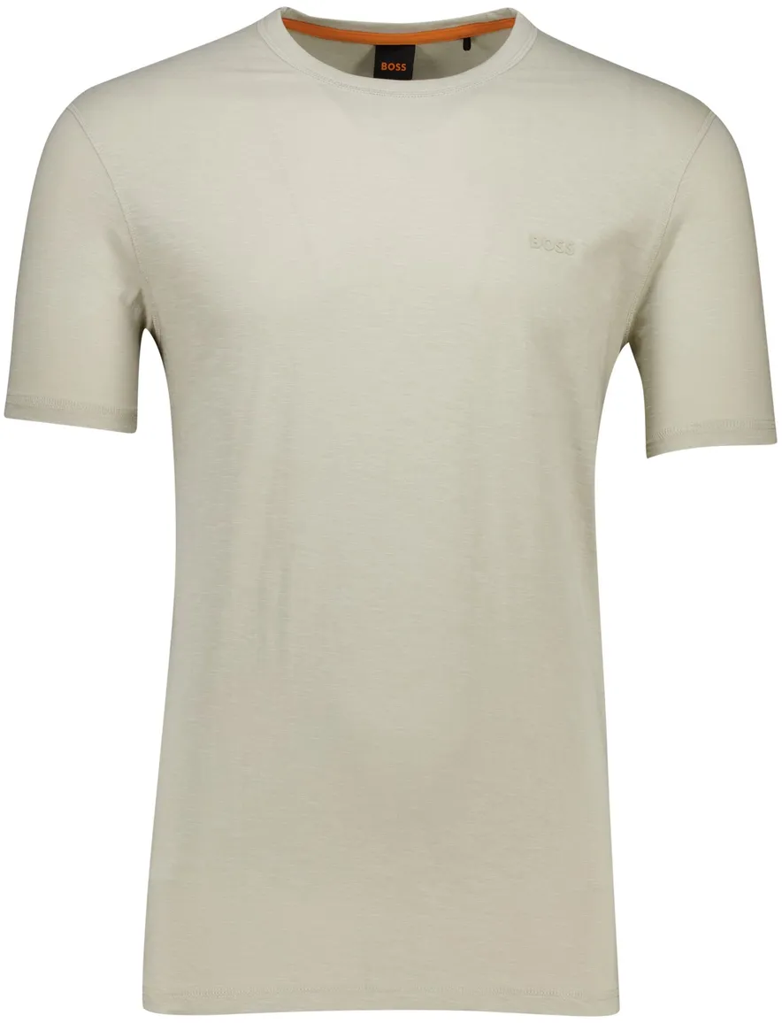 Boss Orange Tegood t-shirt lichtgroen effen