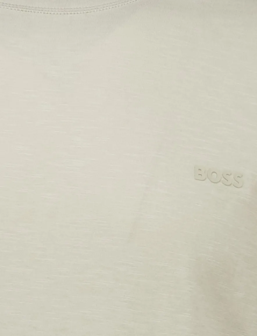 Boss Orange Tegood t-shirt lichtgroen effen