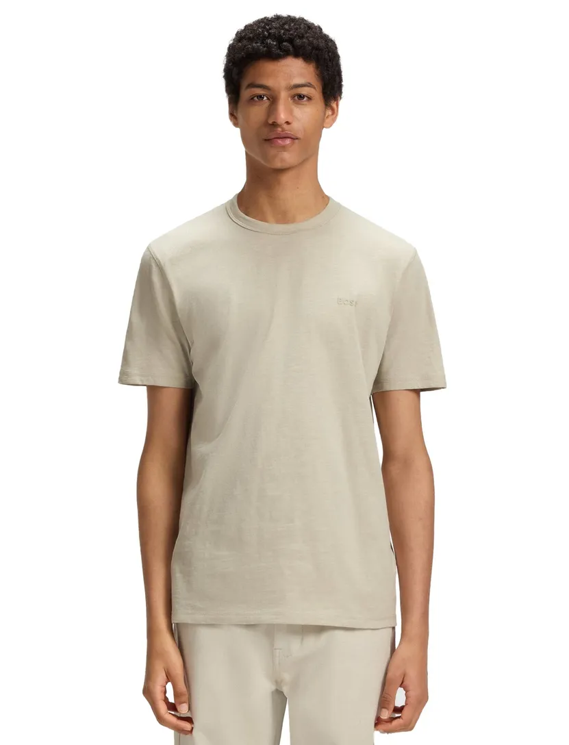 Boss Orange Tegood t-shirt lichtgroen katoen