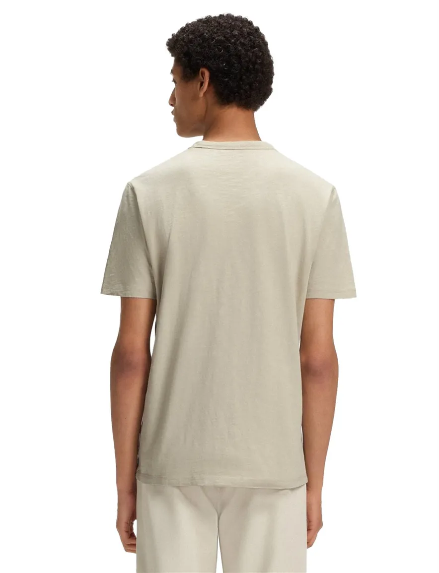 Boss Orange Tegood t-shirt lichtgroen effen