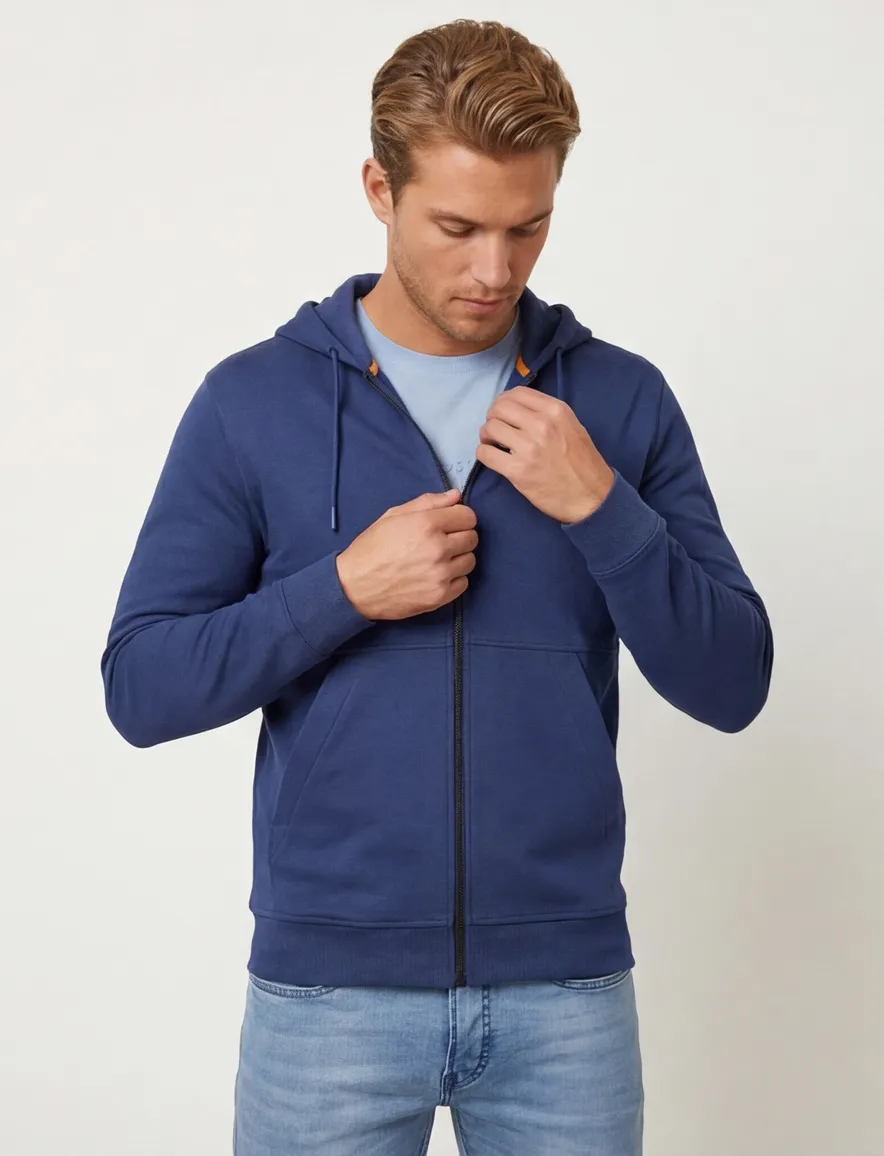 Hugo Boss Orange Zetalky vest blauw