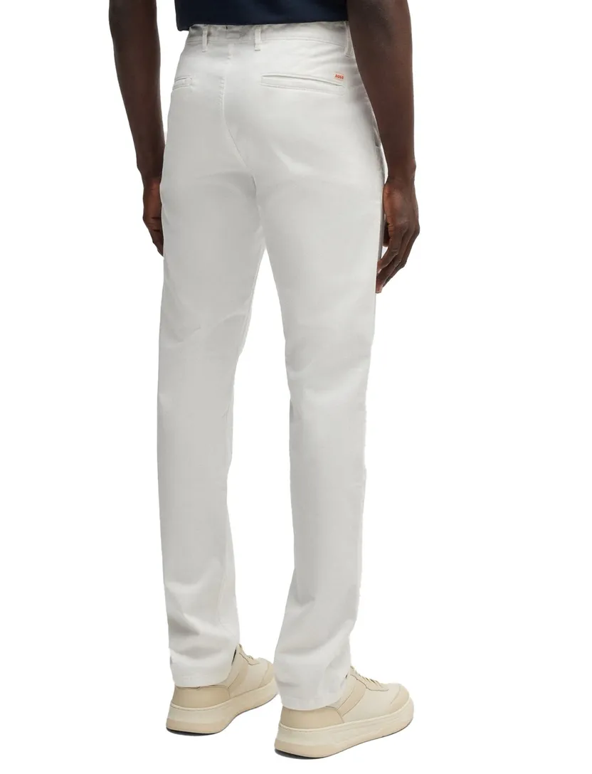 Hugo Boss Orange pantalon wit slim fit