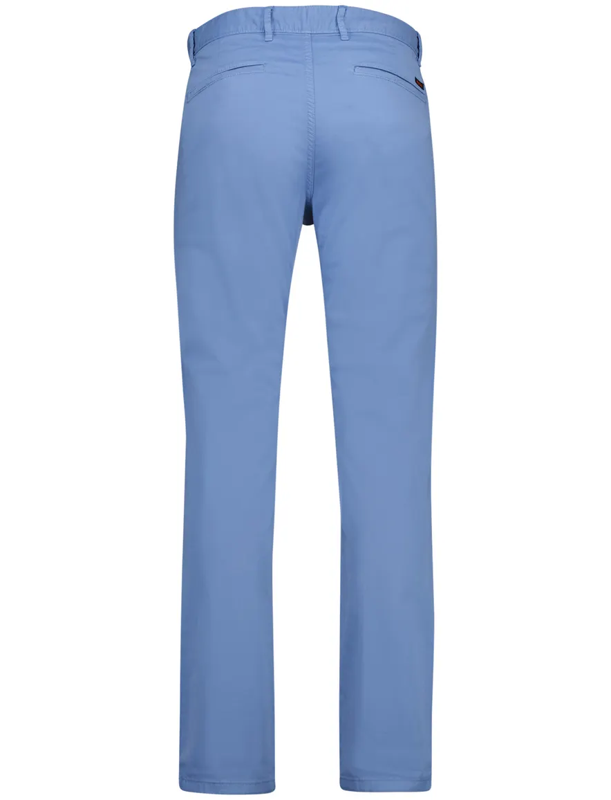 Boss Orange Pantalon chino blauw slim fit
