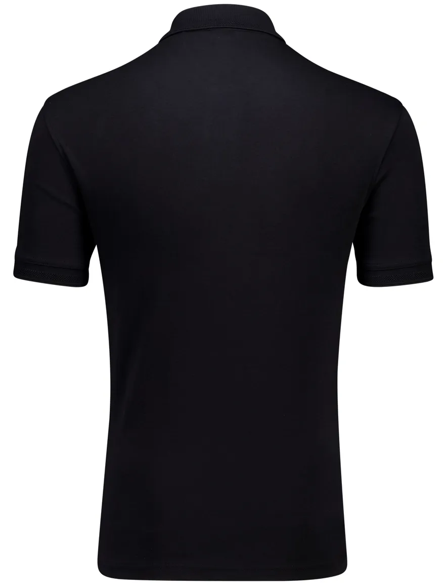 Boss Orange Polo Interlock zwart
