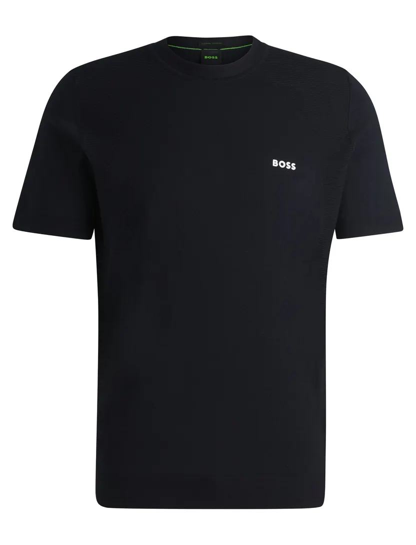 BOSS Green t-shirt navy effen