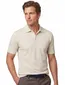 Boss Black H-Press poloshirt korte mouw creme 3-knoops
